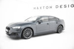Maxton side skirt diffusers for Audi A5 Sportback F5 Facelift