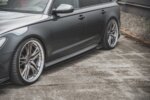 Maxton side skirt diffusers for Audi A6 / A6 C7 S-line/ S6 C7 Facelift