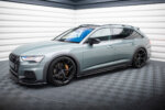 Maxton side skirt diffusers for Audi A6 Allroad C8