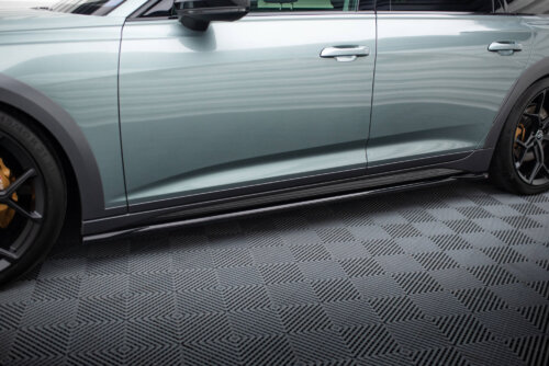 Maxton side skirt diffusers for Audi A6 Allroad C8