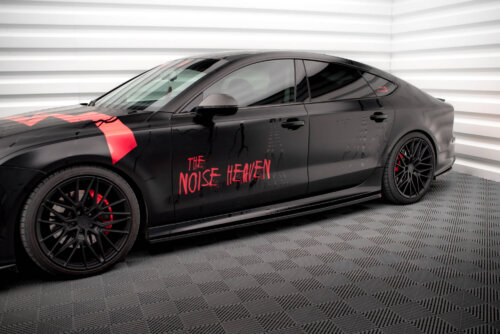 Maxton side skirt diffusers for Audi A7 RS7 Look C7