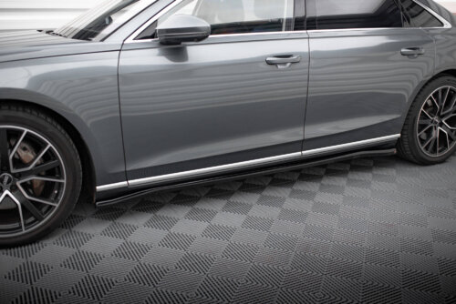Maxton side skirt diffusers for Audi A8 D5