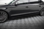 Maxton side skirt diffusers for Audi A8 Long D4