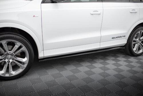 Maxton side skirt diffusers for Audi Q3 S-line 8U