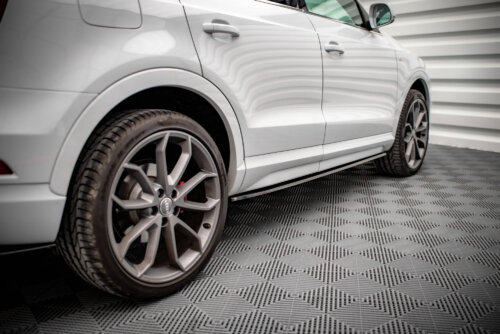 Maxton side skirt diffusers for Audi Q3 Sport 8U Facelift