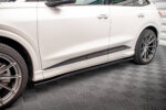 Maxton side skirt diffusers for Audi Q4 e-tron Sportback S-line Mk1