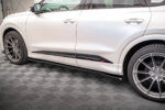 Maxton side skirt diffusers for Audi Q4 e-tron Sportback S-line Mk1