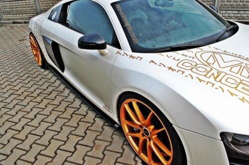 Maxton side skirt diffusers for Audi R8 Mk.1