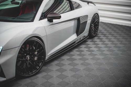 Maxton side skirt diffusers for Audi R8 Mk2 Facelift
