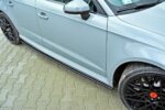 Maxton side skirt diffusers for Audi RS3 8V Sportback