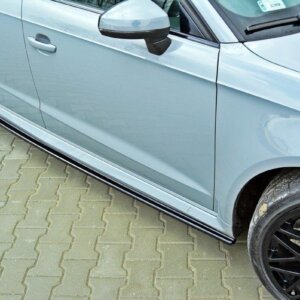 Maxton side skirt diffusers for Audi RS3 8V Sportback