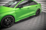 Maxton side skirt diffusers for Audi RS3 Sedan 8Y