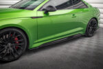 Maxton side skirt diffusers for Audi RS5 Coupe F5 Facelift