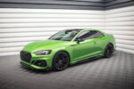 Maxton side skirt diffusers for Audi RS5 Coupe F5 Facelift