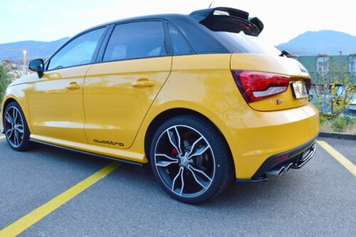 Maxton side skirt diffusers for Audi S1 8X