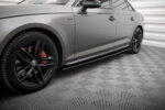 Maxton side skirt diffusers for Audi S4 / A4 S-Line / A4 Competiton B9