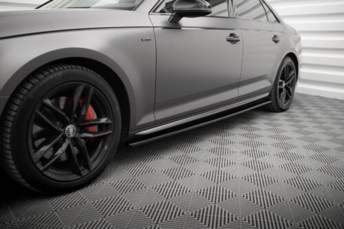 Maxton side skirt diffusers for Audi S4 / A4 S-Line / A4 Competiton B9