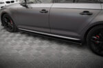 Maxton side skirt diffusers for Audi S4 / A4 S-Line / A4 Competiton B9