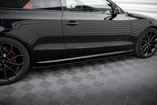 Maxton side skirt diffusers for Audi S5 / A5 / A5 S-Line 8T / 8T FL