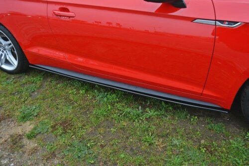 Maxton side skirt diffusers for Audi S5 / A5 S-Line F5 Coupe
