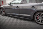 Maxton side skirt diffusers for Audi S5 / A5 S-Line F5 Sportback