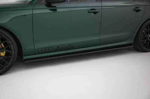 Maxton side skirt diffusers for Audi S6 / A6 S-Line C7