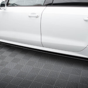 Maxton side skirt diffusers for Audi S7 / A7 S-Line C7 FL