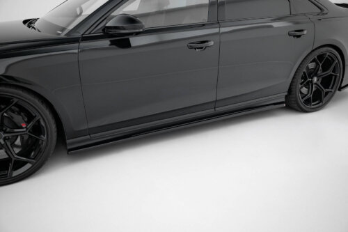 Maxton side skirt diffusers for Audi S8 / A8 S-Line D5