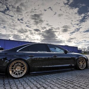 Maxton bočni produžeci za Audi S8 D4 FL