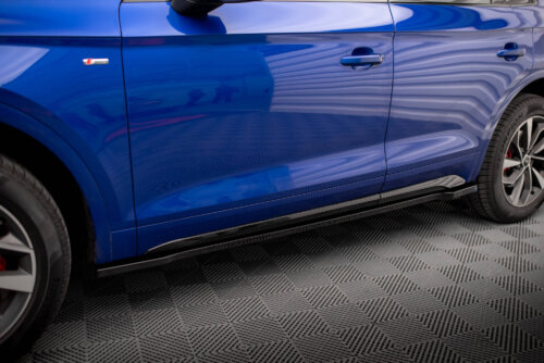 Maxton side skirt diffusers for Audi SQ5 / Q5 S-Line SUV / Sportback Mk2 Facelift