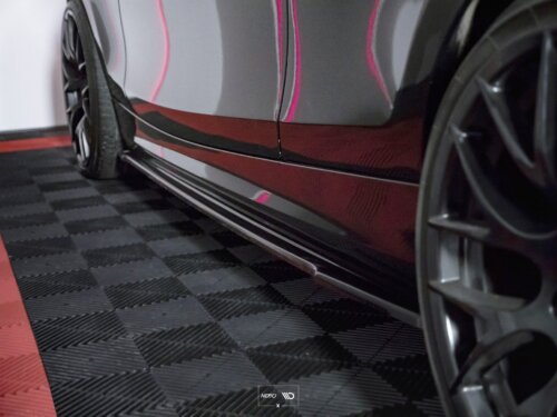 Maxton side skirt diffusers for BMW 1 E81 / E87 Facelift