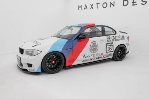Maxton side skirt diffusers for BMW 1 M Coupe E82