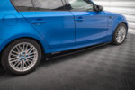 Maxton side skirt diffusers for BMW 1 M-Pack E87 Facelift