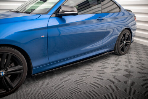 Maxton side skirt diffusers for BMW 2 M-Pack F22