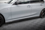 Maxton side skirt diffusers for BMW 3 M340i / M-Pack G20 / G21 Facelift