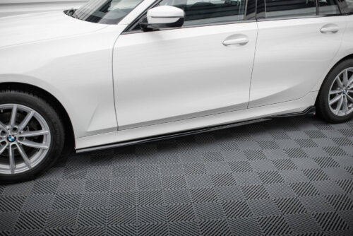 Maxton side skirt diffusers for BMW 3 Sedan / Touring G20 / G21 Facelift