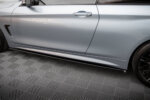 Maxton side skirt diffusers for BMW 4 Coupe / Gran Coupe / Cabrio M-Pack F32 / F36 / F33