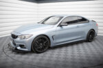 Maxton side skirt diffusers for BMW 4 Coupe / Gran Coupe / Cabrio M-Pack F32 / F36 / F33