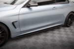 Maxton side skirt diffusers for BMW 4 Coupe / Gran Coupe / Cabrio M-Pack F32 / F36 / F33