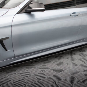 Maxton side skirt diffusers for BMW 4 Coupe / Gran Coupe / Cabrio M-Pack F32 / F36 / F33