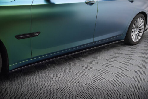Maxton side skirt diffusers for BMW 7 Long F02