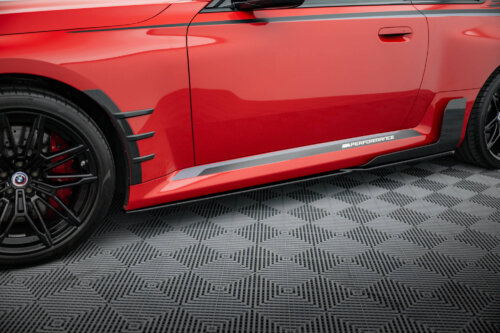 Maxton side skirt diffusers for BMW M2 M-Performance G87