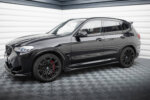 Maxton side skirt diffusers for BMW X3 M F97 / F97 Facelift