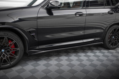 Maxton side skirt diffusers for BMW X3 M F97 / F97 Facelift