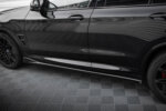 Maxton side skirt diffusers for BMW X3 M F97 / F97 Facelift
