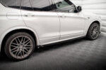 Maxton side skirt diffusers for BMW X3 M-Pack F25