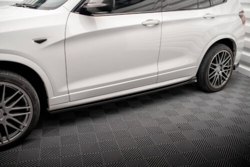 Maxton side skirt diffusers for BMW X3 M-Pack F25