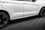 Maxton side skirt diffusers for BMW X3 M-Pack F25 Facelift