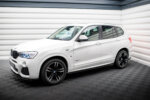 Maxton side skirt diffusers for BMW X3 M-Pack F25 Facelift