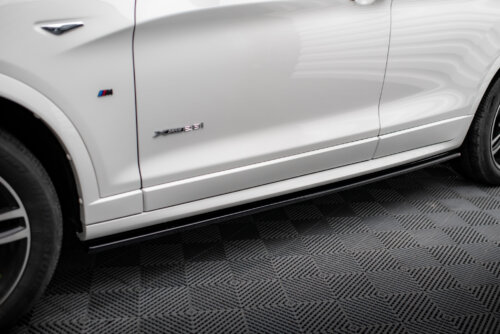 Maxton side skirt diffusers for BMW X3 M-Pack F25 Facelift